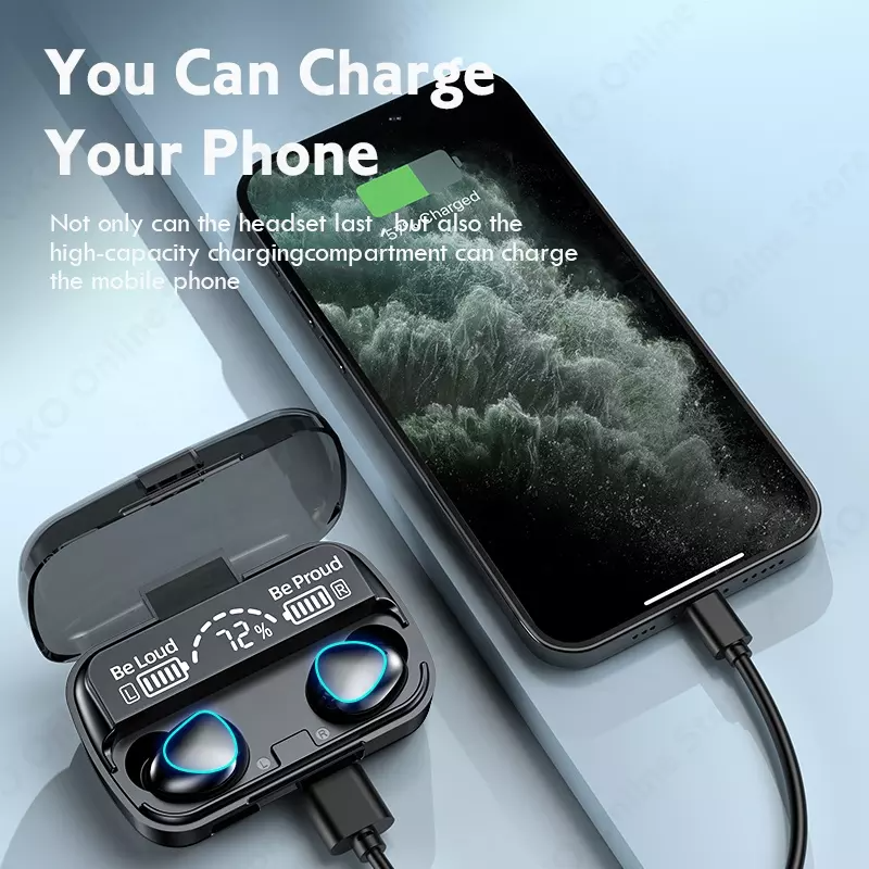 M10 TWS Bluetooth Earphone